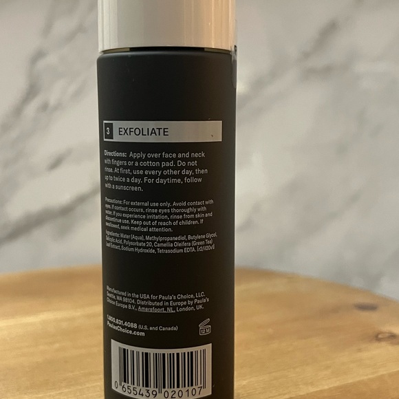 COPY - Paula’s Choice Exfoliate 2% BHA Liquid Exfoliant Full Size 4oz - Picture 3 of 3
